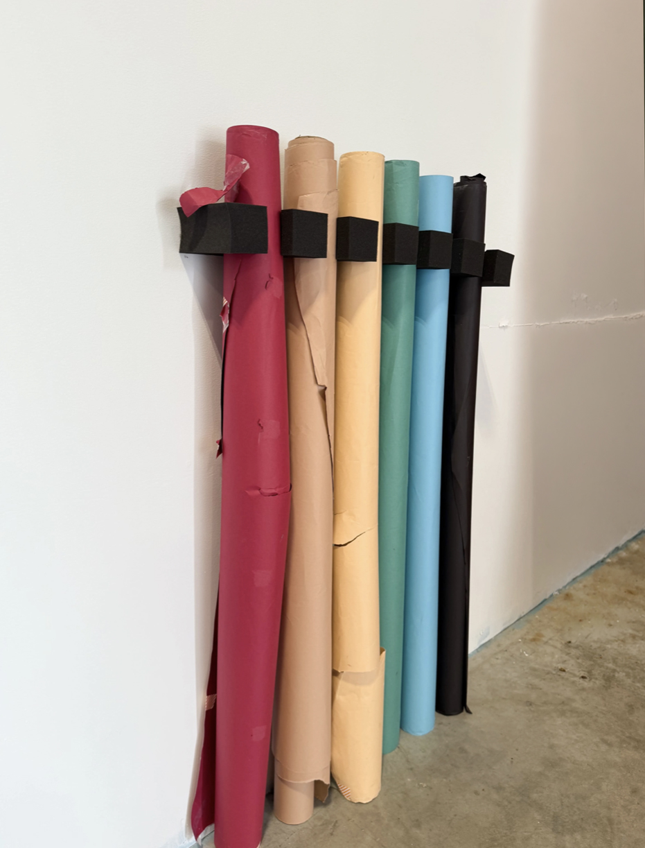 Seamless paper backdrop rolls